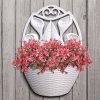 Závěsný květináč GERLA PAGLIA, 32cm, bílá ok traktory 2
