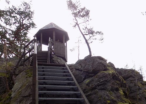 Mariina vyhlídka a hradiště Lopata