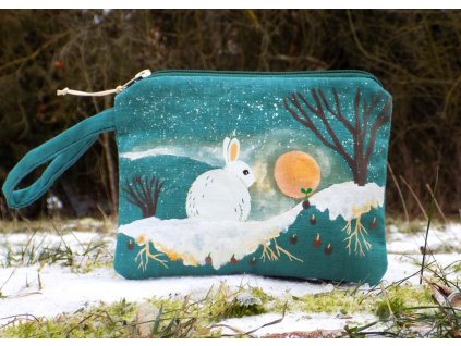 Zaječí předjaří  Kapsička na zip