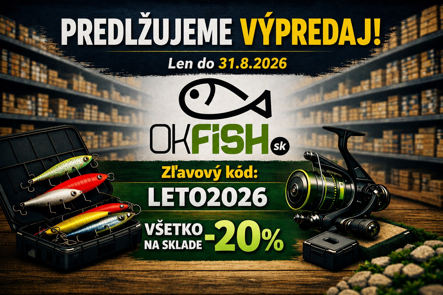 20% zľava s kódom LETO2026