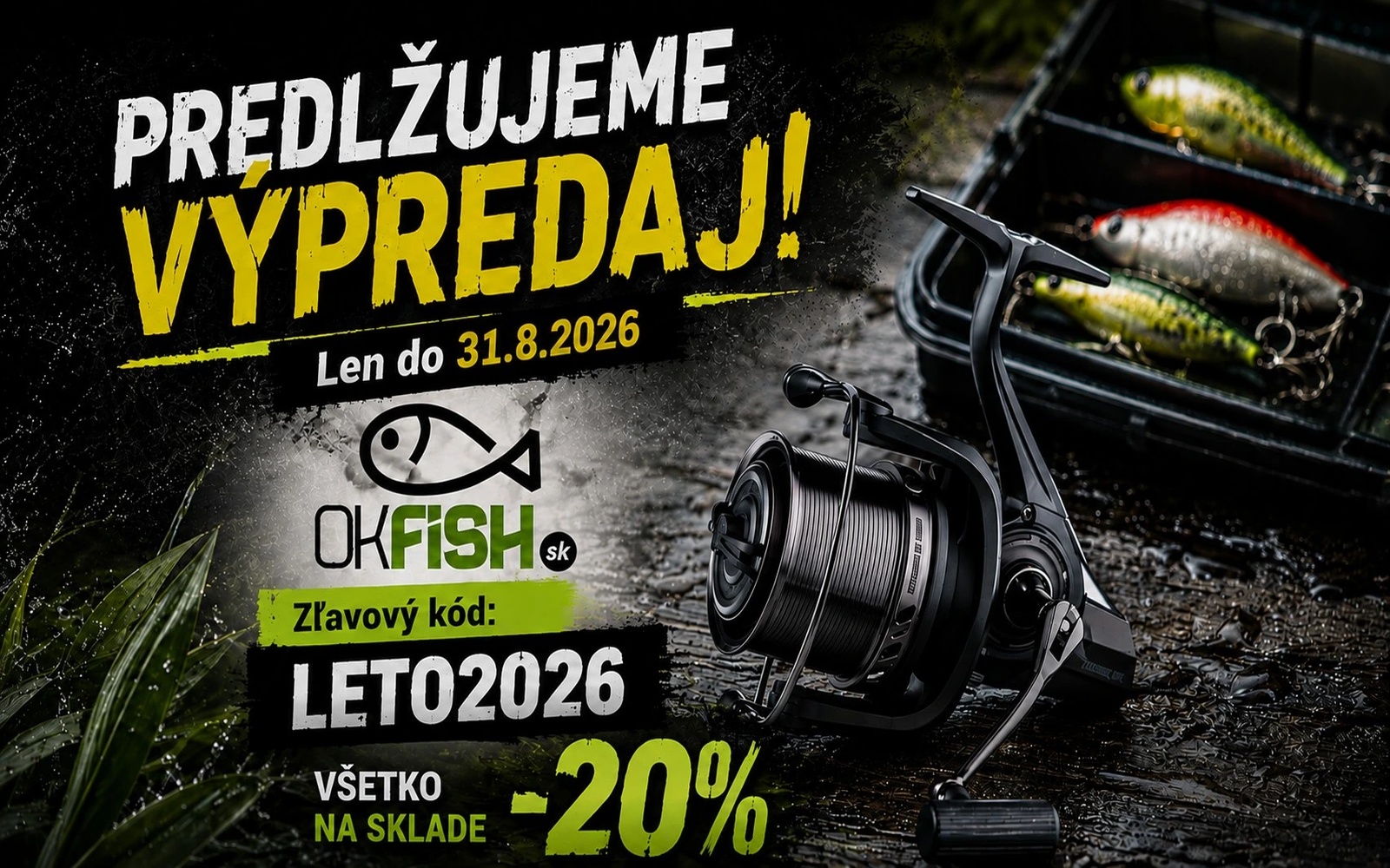 20% zľava s kódom LETO2026