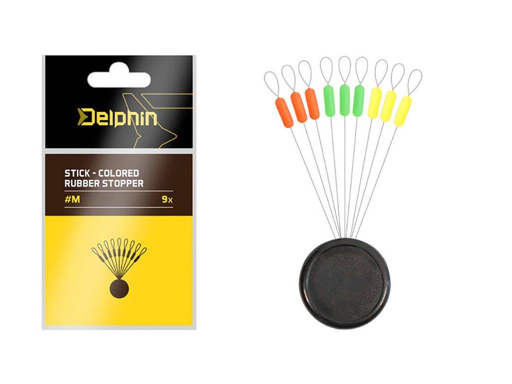 19119 zarazky delphin stick colored rubber stopper