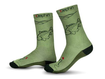 23001 ponozky delphin carp