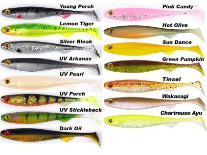 Nástraha FOX Rage Slick Shad 7cm (Prevedenie UV Perch)