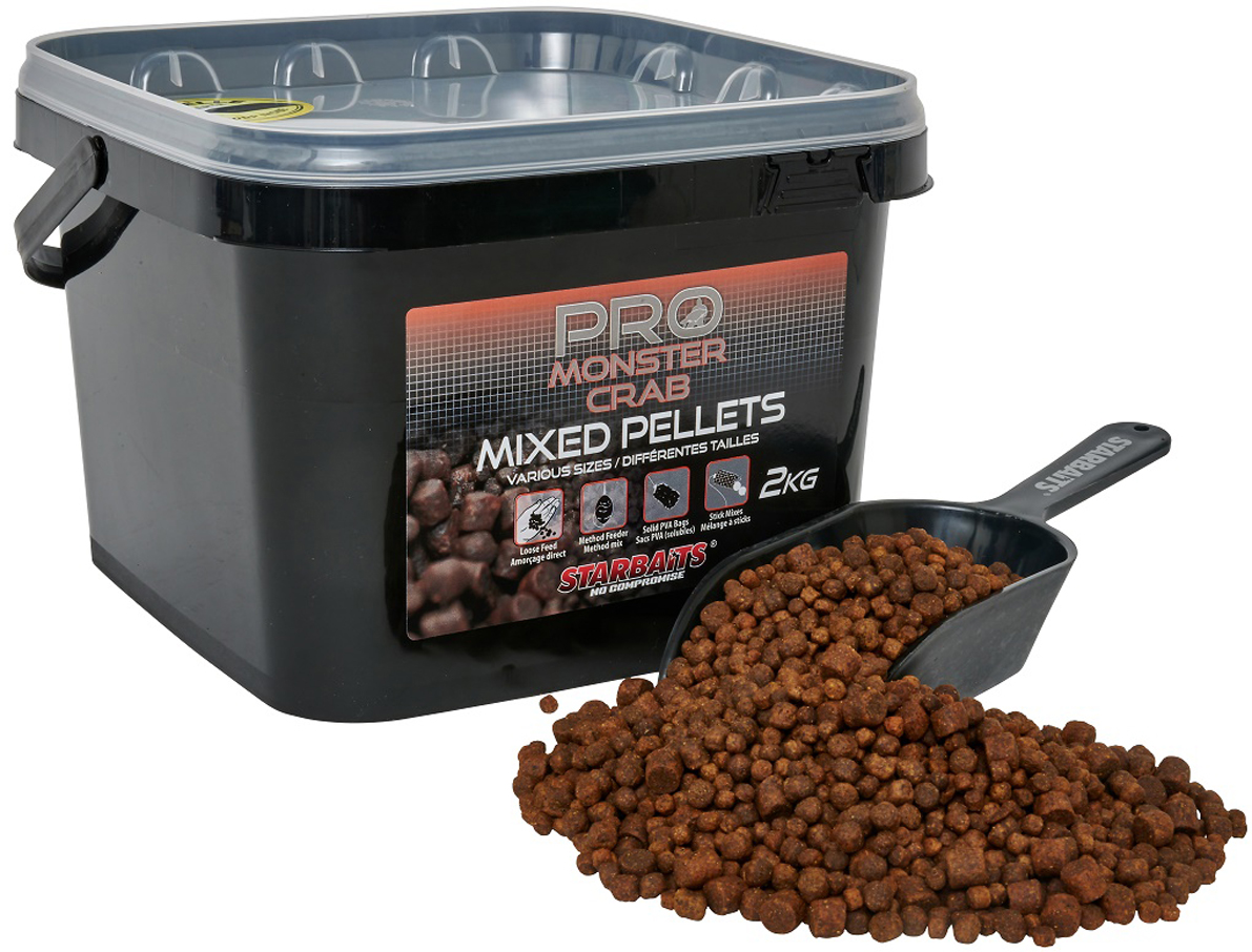 Pelety STARBAITS Pro Monster Crab Mixed Pellets