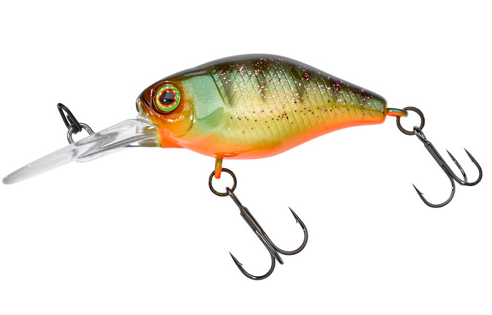 Vobler ILLEX Diving Chubby 3,8 cm, Agressive Perch
