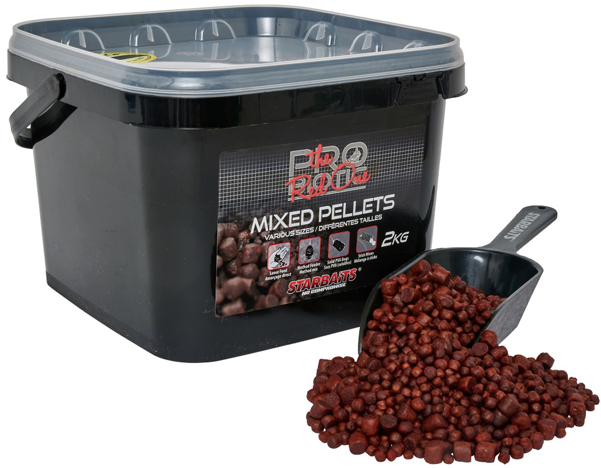 Pelety STARBAITS Red One Mixed
