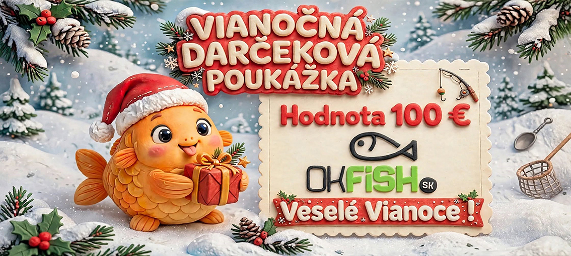 Slovenský RYBÁR Vianočná darčeková poukážka 100 €