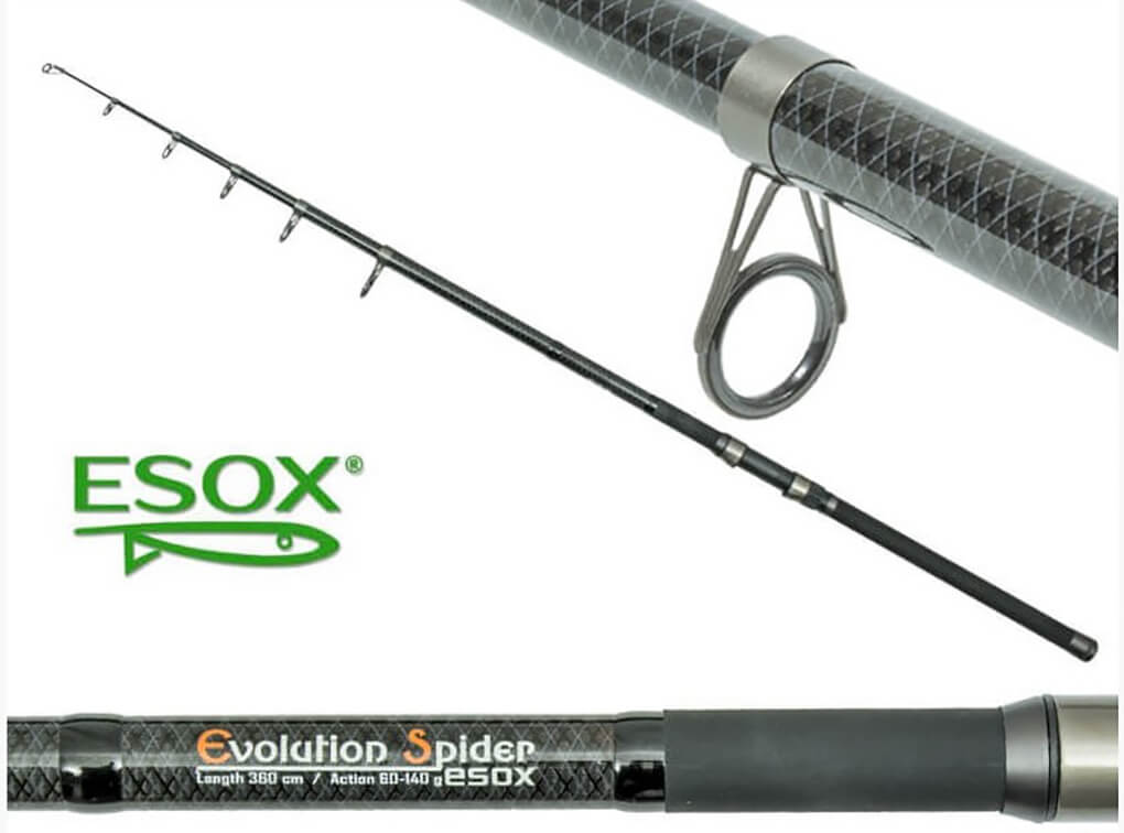 Prút ESOX Evolution Spider Tele