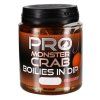Boilie STARBAITS Pro Monster Crab v dipe (Prevedenie priemer 20 mm)