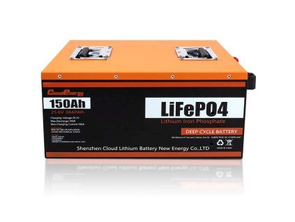 24V 150Ah LiFePO4 batéria