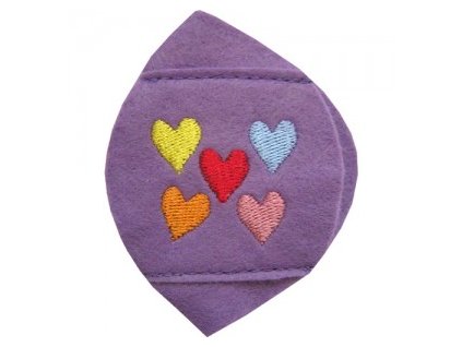 okluzor na bryle srdicka