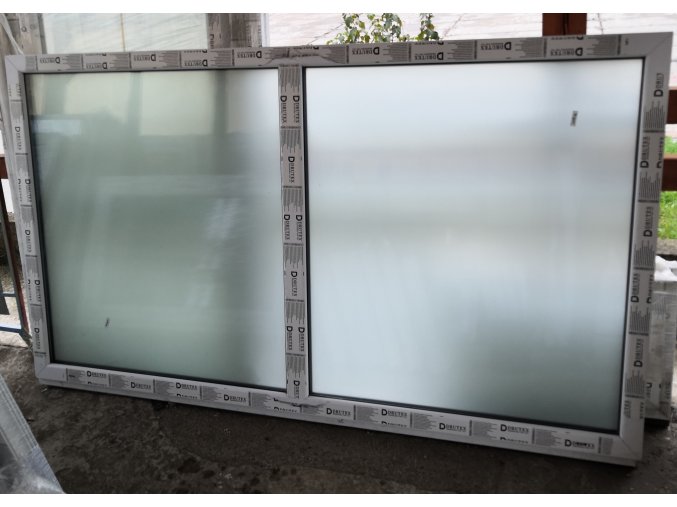Drutex plastové okno fixní bílé 228x128+3cm Fix