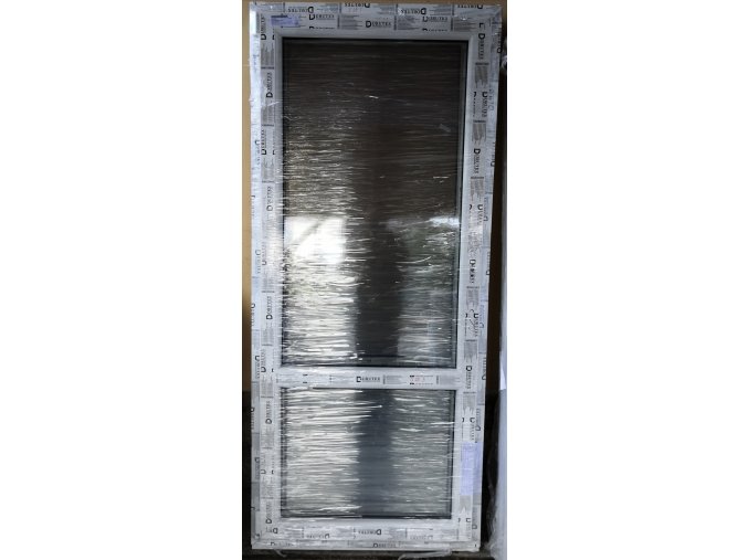 Drutex balkonové dveře otevíratelné i sklopné, bílé  80 x 205+3cm O/V