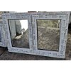 Drutex plastové okno dvoukříídlé bílé 150x150+3cm