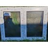 Drutex plastové okno Iglo Energy dvoukřídlé bílé 1388x1028 bez sloupku