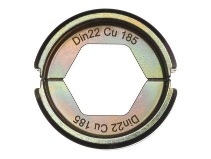 DIN krimpovacie čeľuste