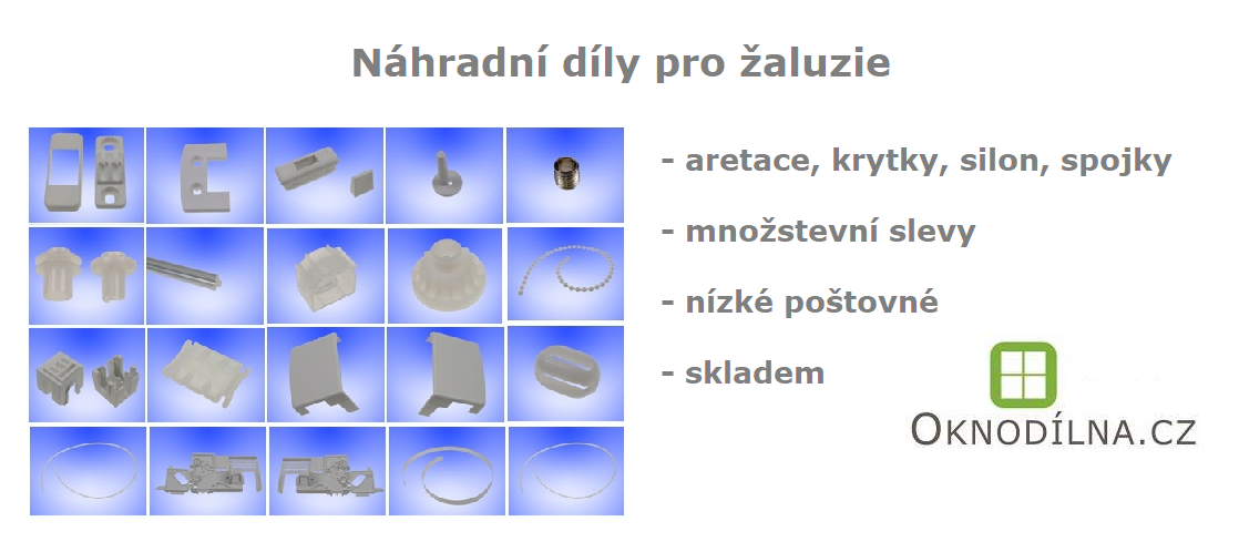 Náhradní díly žaluzie