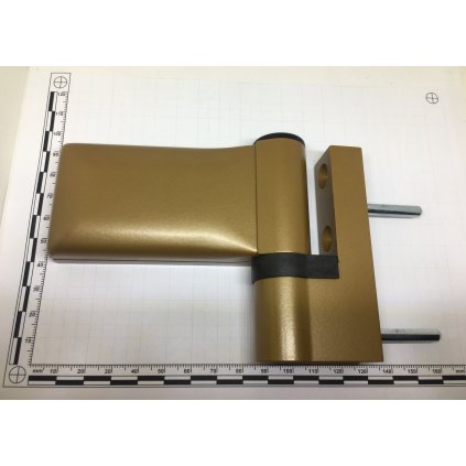 Dveřní pant KT-EV, 18 -23 mm, RAL1036 bronz