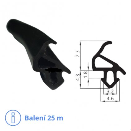 TS1559 tesneni plastovych oken aluplast baleni 25 m