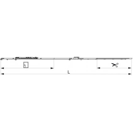 ŠTULPOVÁ PŘEVODOVKA MM 840 FIXNÍ, FFH 661-840 GM300