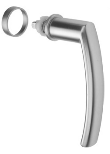SCHUCO SCHÜCO Okenní klika pro hliníková okna Barva: INOX-leštěná nerez