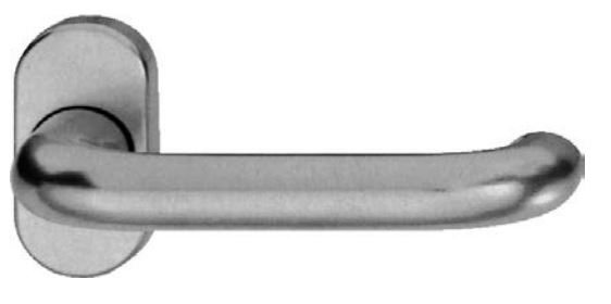 Levně SCHUCO SCHÜCO Dveřní klika pro hliníkové dveře -S210713/S240071 Barva: INOX-leštěná nerez