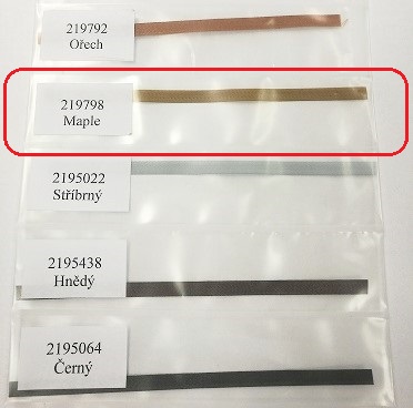 KASKO Textilní páska texband (5x0,14 mm) Barva pásky: W91 + W98