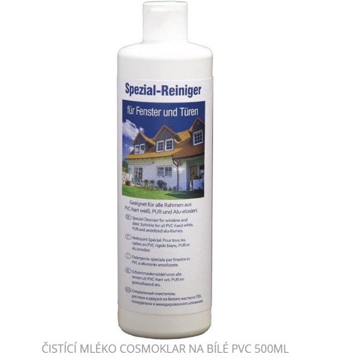 Levně Čistící mléko COSMOKLAR na bílé PVC 500 ml