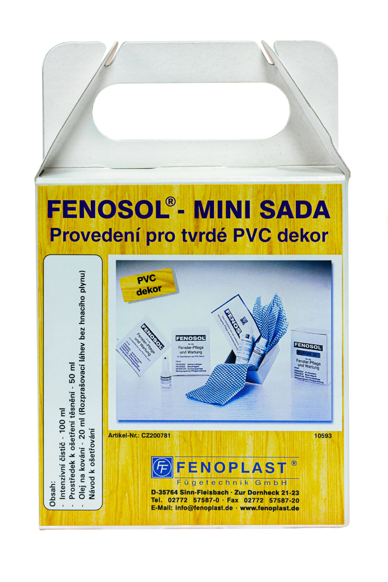 Levně Údržbová MINI sada na dekor. PVC