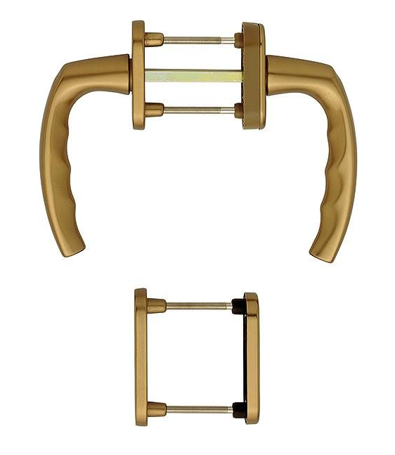 Levně Balkonová sada Atlanta 0530/66N/U26/0530/66NS/49PNS, 7/PZ/78-83 12 mm, bronz