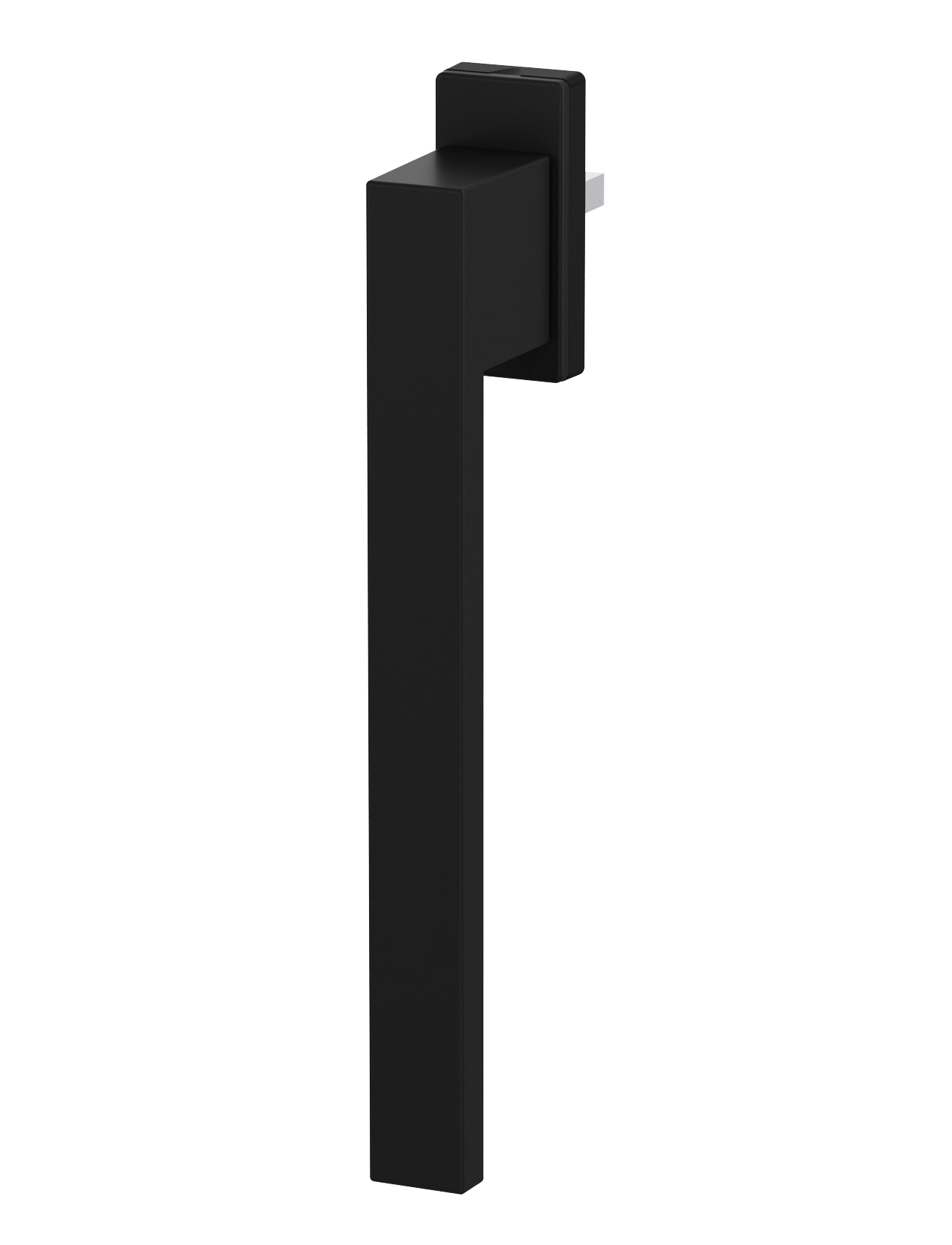 Klika pro PSK DUBLIN Délka čtyřhranu: 45 mm, Barva/Povrchová úprava: Černá RAL 9005/matný povrch