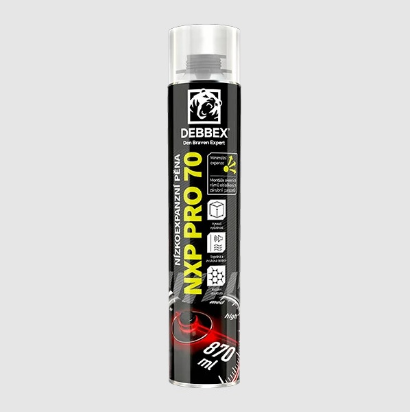 Levně Nízkoexpanzní pěna NXP PRO 70, 870ml