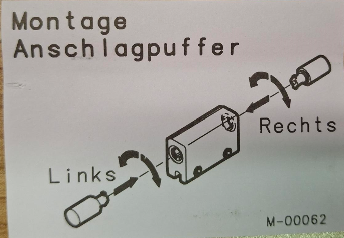 SCHUCO Sprung stop kit Slvr PASK