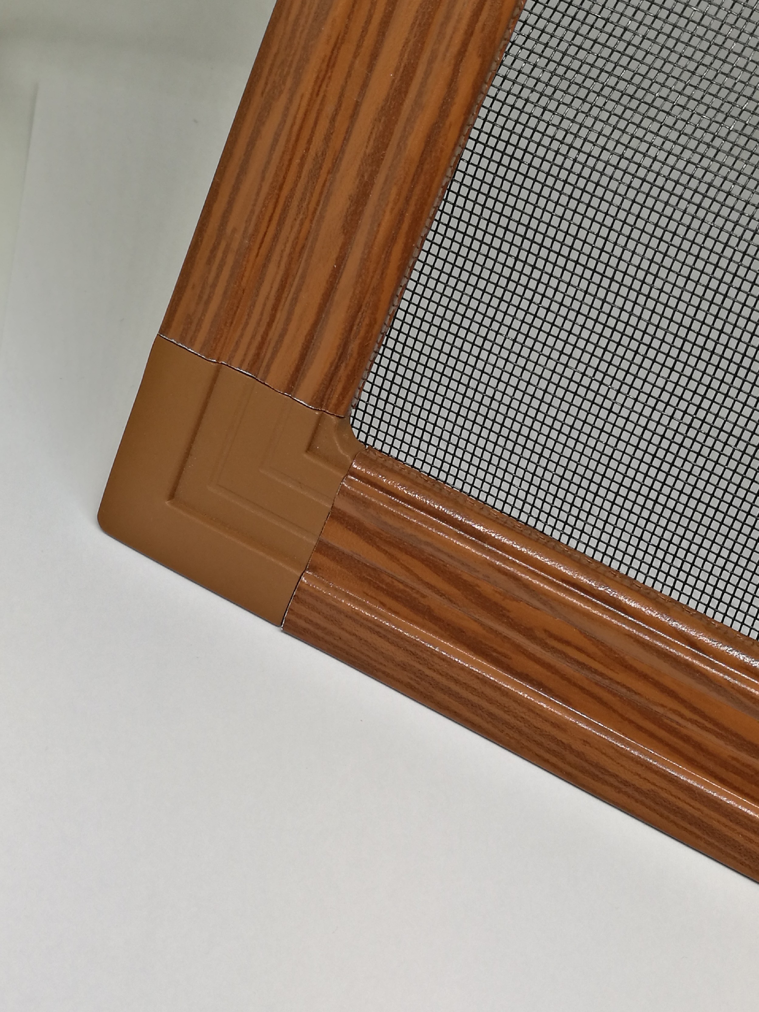 KASKO Profil okenní sítě s lemem 25x10 (13 x 31 mm) - imitace dřeva