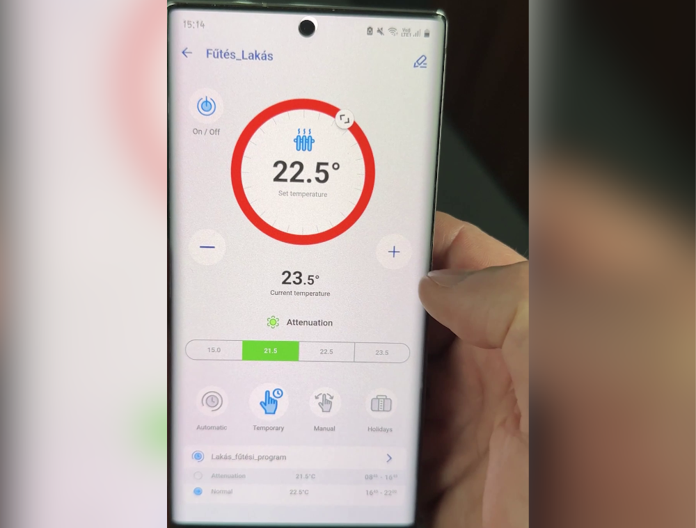 Okosfűtés: kényelmesen, akár távolról!