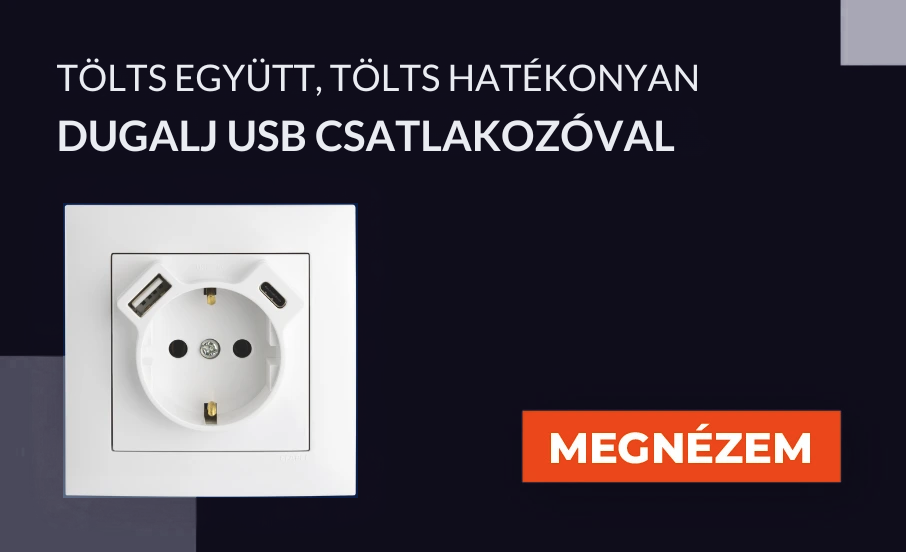 Dugalj, USB csatlakozóval
