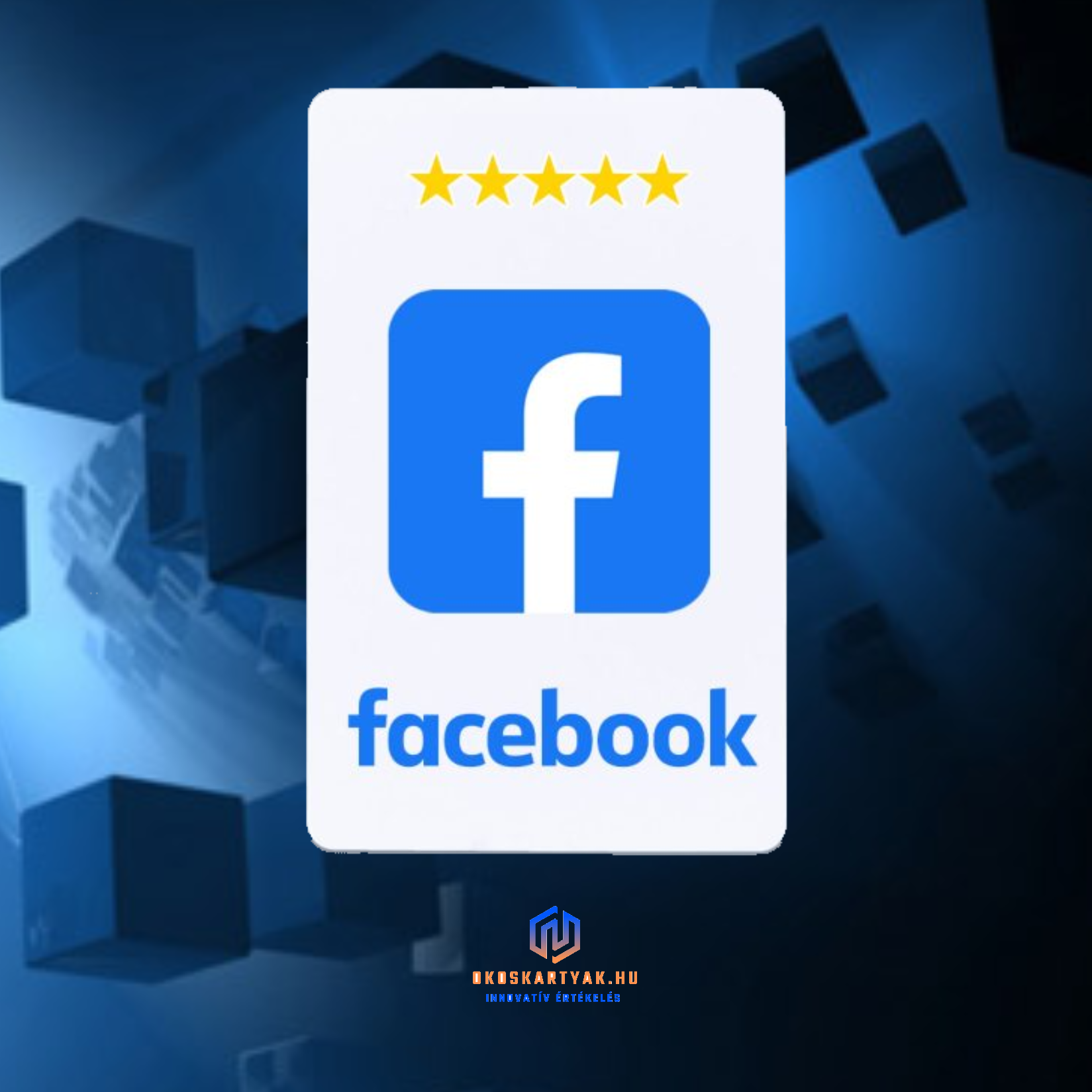 Facebook értékelő display