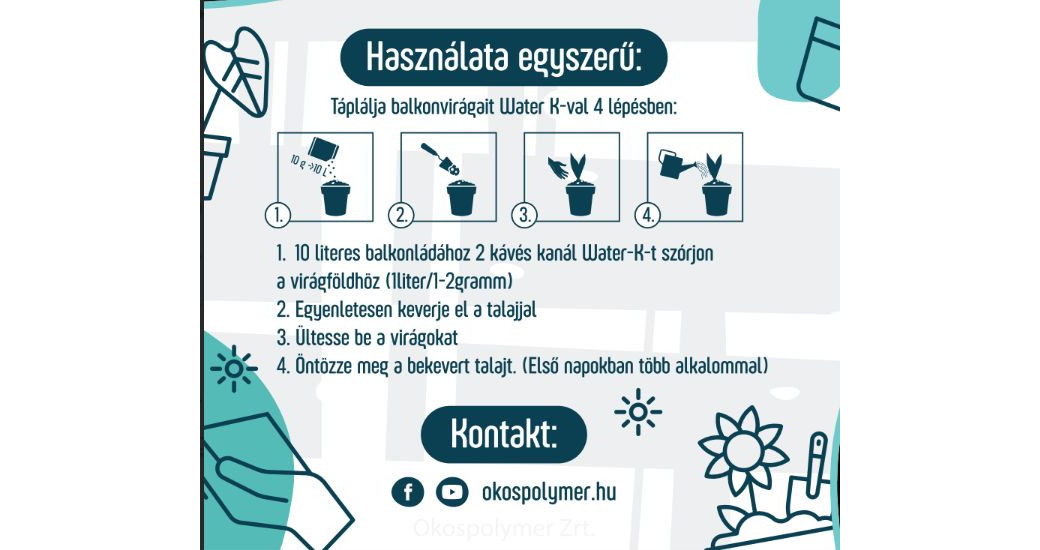 Water-K hasznalati utasitas
