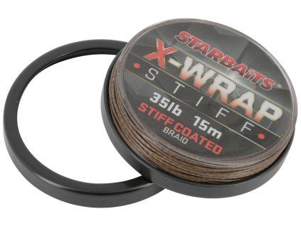 STARBAITS X-WRAP ztužená návazcová pletená šňůra