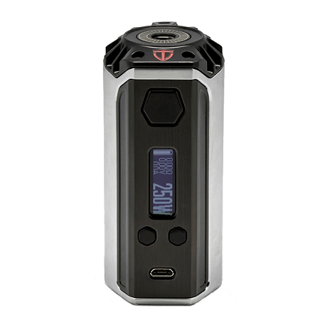 Think Vape Finder 250W TC Mód s DNA250 čipem - klasický DNA displej