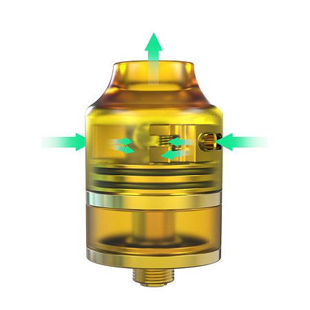 přívod vzduchu Oumier Wasp Nano RDTA