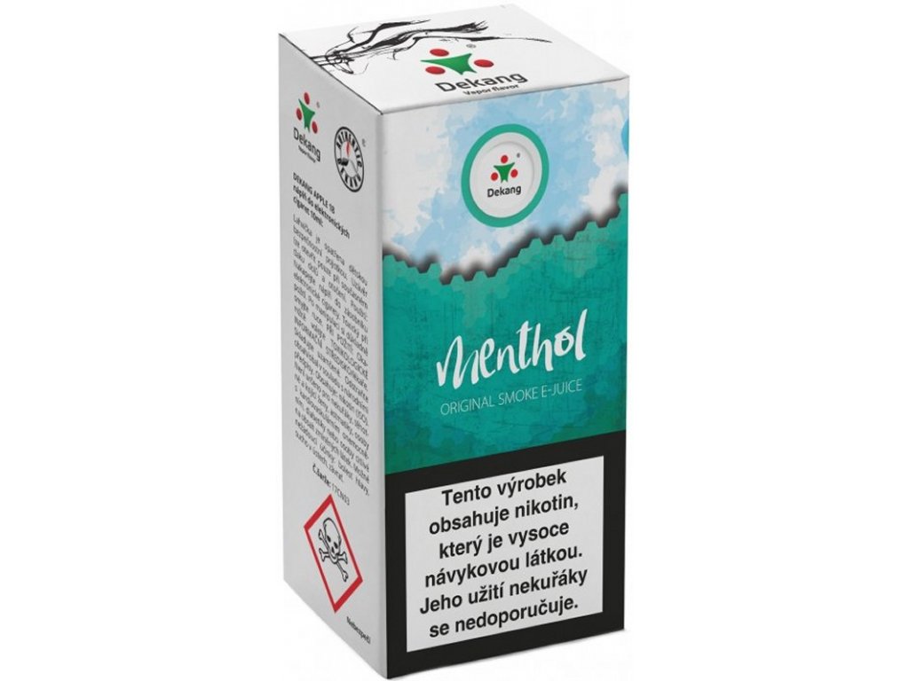 Mentol / Menthol - E-liquid náplň DEKANG - 10ml - 16 mg