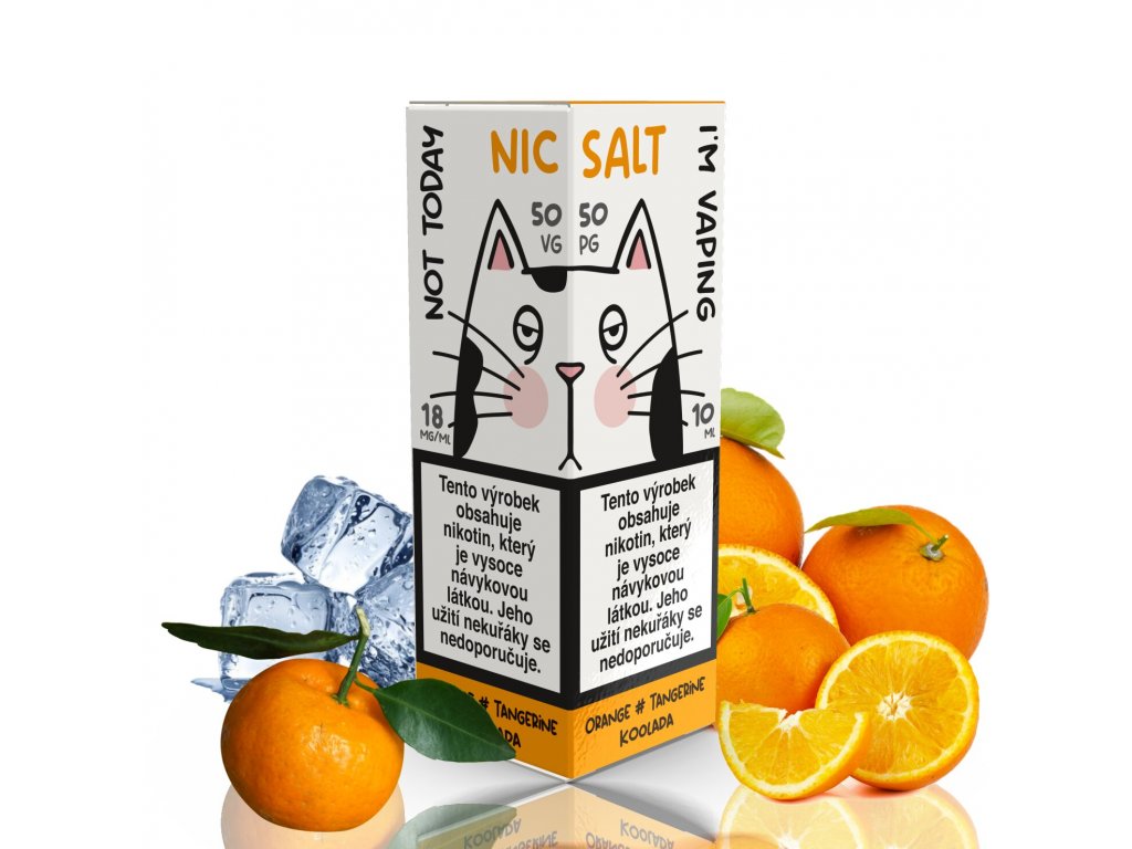 10 ml Not Today Salt - Orange Tangerine Koolada 18 mg/ml