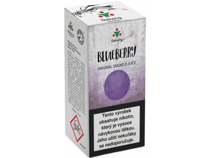 Borůvka / Blueberry - E-liquid náplň DEKANG - 10ml - 6 mg