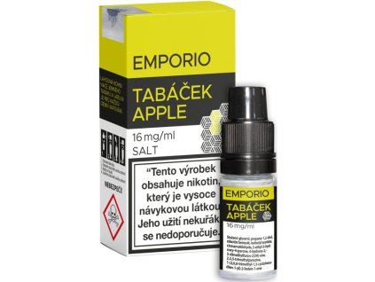 Liquid EMPORIO SALT Tabáček - Apple 10ml - 16mg