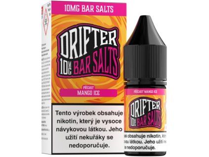 liquid drifter bar salts mango ice 10ml 10mg