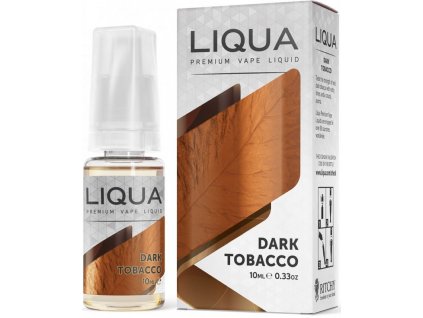 Ritchy Liqua Tmavý tabák - Dark Tobacco - 10 ml 3 mg