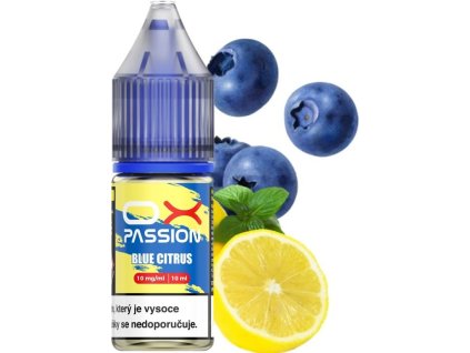 liquid oxva ox passion salts blue citrus 10ml 10mg