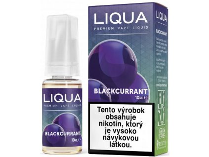 Ritchy Liqua Černý rybíz - Blackcurrant - 10 ml 12 mg